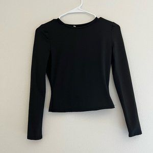 Trendy Black Long Sleeve
